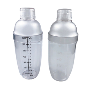 雪克杯手摇带刻度奶茶店专用工具调酒器雪克壶套装量杯吧勺摇摇杯