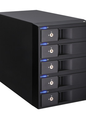 世特力五盘位外置硬盘盒阵列16tb