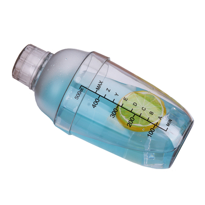 耐摔防烫奶茶店5700mlcc手摇摇杯工具套装雪克杯带黑刻度调酒器壶