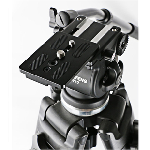 单反相机云台三脚架配件快装板适用伟峰WF-717摄影像机底座附件