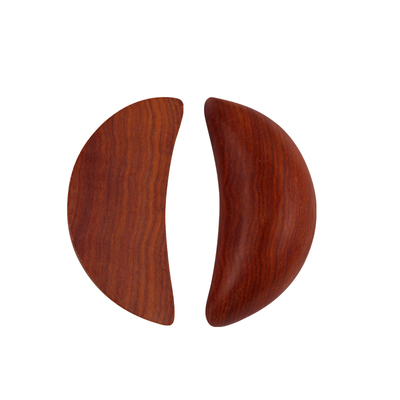 红檀木圣杯阴阳杯红木具贝封杯贡杯挂具摆件法器工艺品