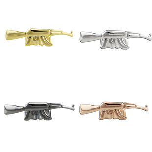 hiphop嘻哈牙套 嘻哈金牙套 大金牙 金牙齿手枪牙套 单个牙齿镀金