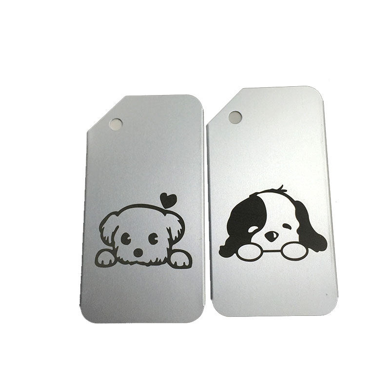 【可爱犬】原创情侣铝合金行李定制登机牌卡通行李箱吊牌包邮
