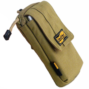 路游A133 外军规尼龙双层5.5寸大屏手机EDC薄男腰包note2 3挂臂包