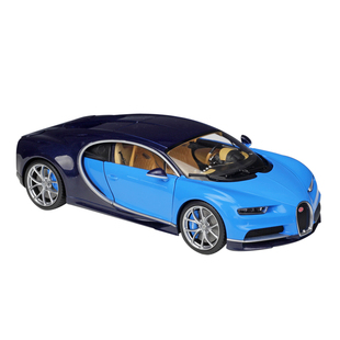 威利GTA1:18 Bugatti Chiron 布加迪 超跑模型 仿真合金汽车模型