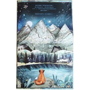 【信谊图书旗舰店】星空下的等待 3-8岁精装绘本一本美丽且深情的绘本诉说着向亲爱的人道别之后生活将如何继续前行生命教育