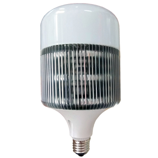 信华照明LED鳍片球泡50W100W150W螺口E27白光工厂展厅照明灯泡