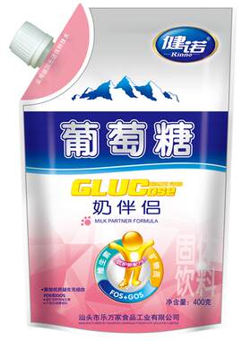 健诺葡萄糖宝宝圆益生元奶伴侣儿童成人食用葡萄糖粉袋装400g