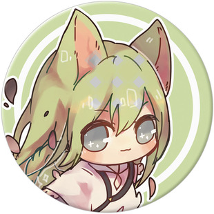 迷多利 Fate FGO 兽耳主题吧唧圆胸章同人徽章挂包动漫周边75mm