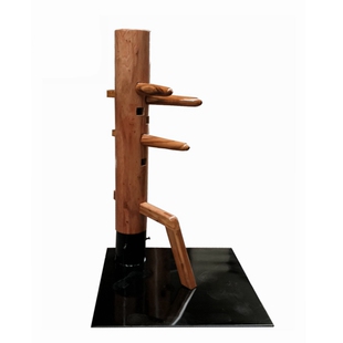 咏春拳木人桩练习木人桩武术器械实木木人桩双人父子木人桩木桩人