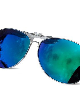 墨镜炫彩户外夹片式钓鱼太阳眼镜