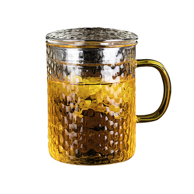 大容量过滤保温男女带把花茶杯