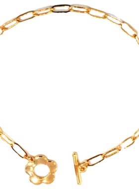 链条手链女2021新款潮14k包金