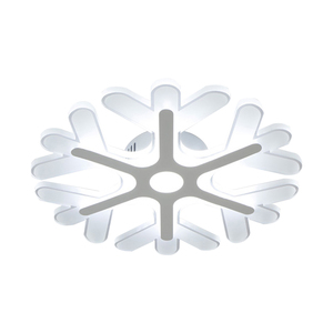 智能调光护眼雪花灯卧室灯变色