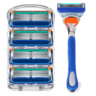 锋五剃须刀进口5层刀片胡须刀手动刮胡刀胡子刀剃胡刀平替吉利