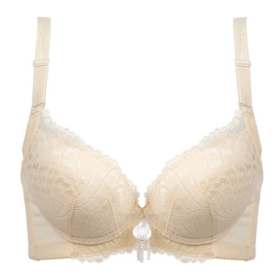 奥丝蓝黛性感刺绣深v调整ab杯