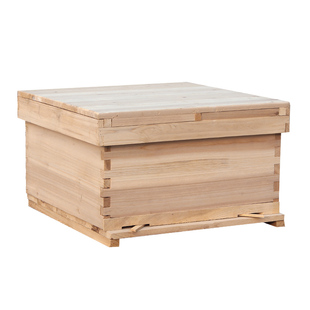 蜂大哥十四框煮蜡杉木蜂箱双王群中意蜂峰桶全套标准养蜂专用蜂桶