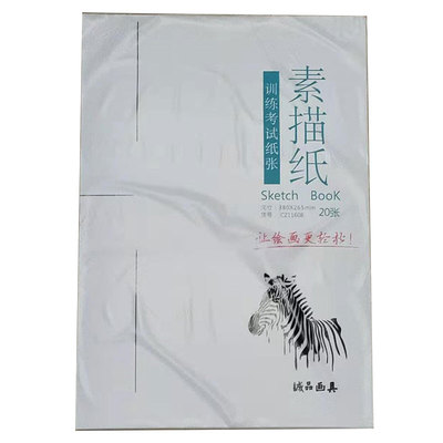 速描素苗纸美术专用微黄学生八术