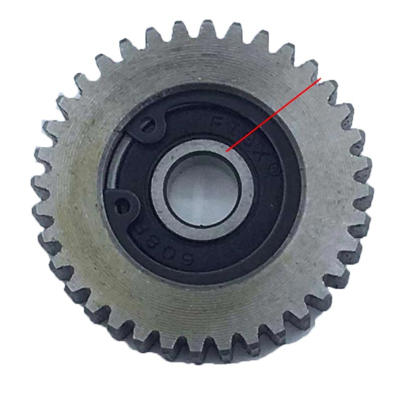锂电自行车电机齿轮36齿钢齿电动车电机齿轮喜德盛/永屹/八方雄风
