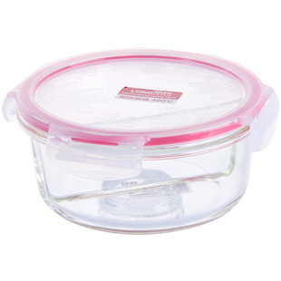 玻璃保鲜盒微波炉专用加热便当碗上班族带饭的饭盒密封分隔型带盖