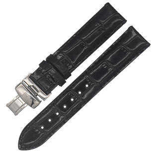 适用于天梭tissot港湾T097皮带t097407A T097410A男女真皮手表带