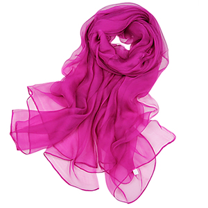 女真丝丝巾围巾春秋冬季100%桑蚕丝韩版百搭防晒时尚长款纯色纱巾