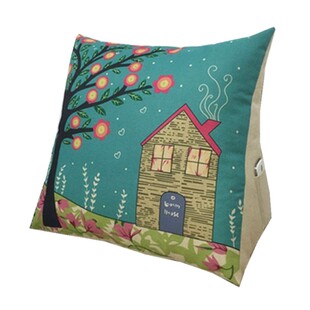 三角靠垫床头软包立体靠枕榻榻米床上护腰靠背垫沙发大靠垫含芯