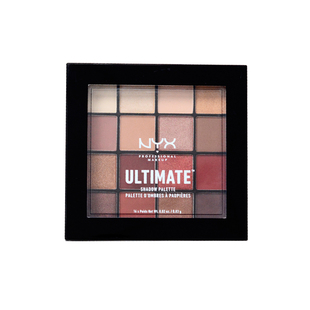 CCP  现货NYX 12色眼影盘Warm Rust珠光哑光橘色08枫叶酒红色包邮