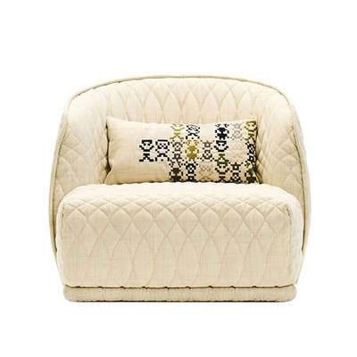 设计师家具小户型客厅单人位沙发