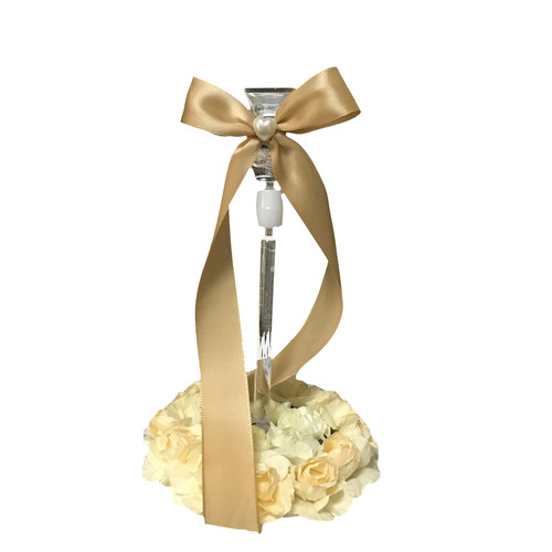 香槟商务数字席位卡 创意结婚礼桌卡夹桌号牌  金色桌卡满月台卡