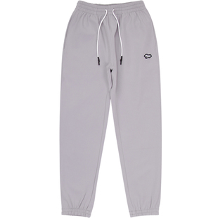 BOUNCE运动休闲束脚长裤透松慢跑裤子男收口基础涤纶卫裤拉链口袋