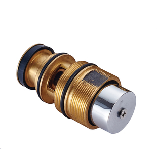 全铜暗装脚踏阀阀芯 蹲便器冲洗阀装饰盖 手按式大便冲水器配件