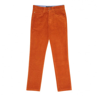 2023春秋新款灯芯绒裤休闲男平绒纯棉条绒裤修身长裤子