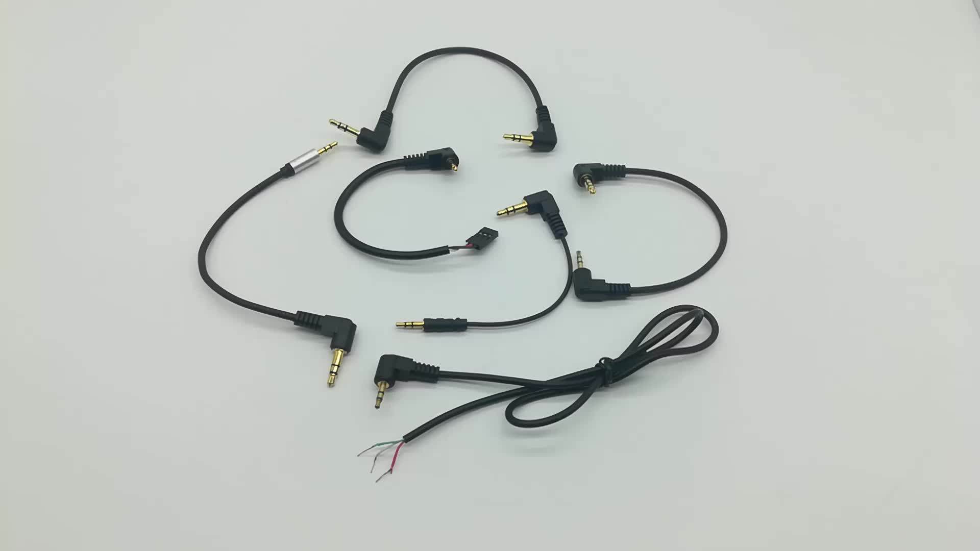 2.5mm Audio Patch Cable 2.5mm Male Audio Stereo Jack 2.5 Mm Aux Cable