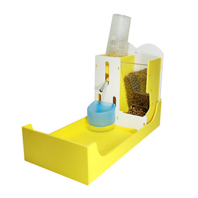 包邮韩国INOUT 非洲迷你刺猬专用喂食厕所饮水器三合一