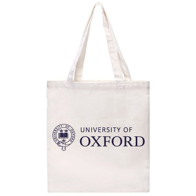 oxford牛津大学单肩拉链帆布袋