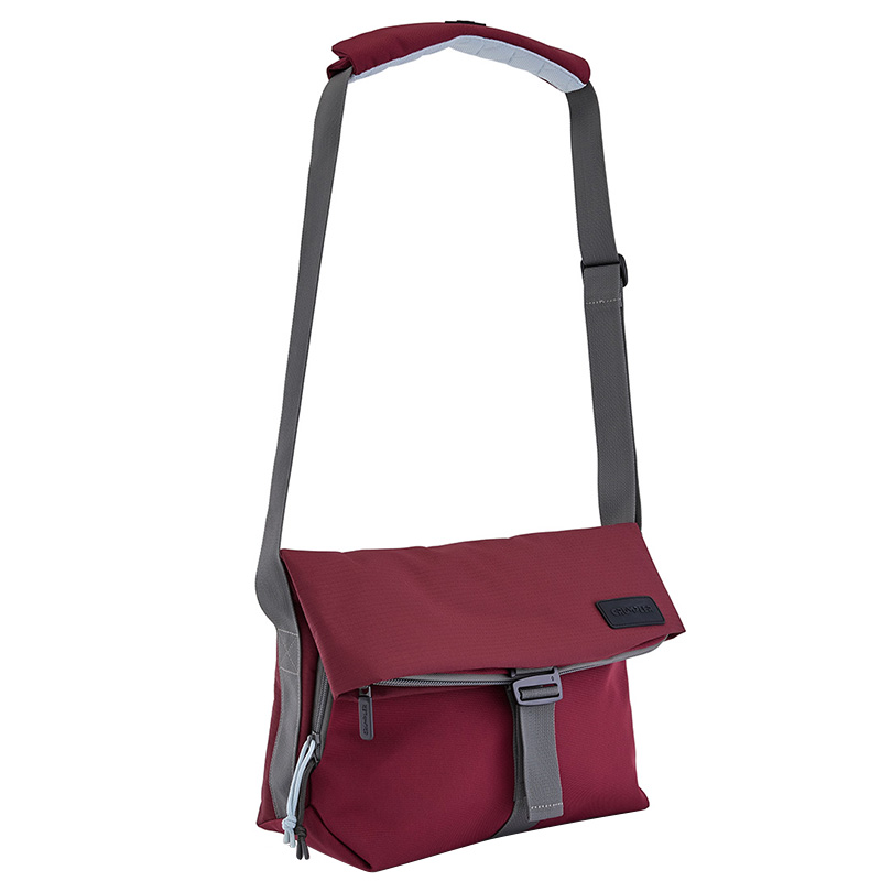 Crumpler15寸電腦斜挎包男商務(wù)通勤時(shí)尚寬背帶斜挎單肩信使包
