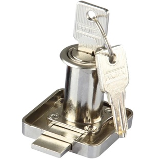 抽屉锁柜子锁柜门锁黑色金色柜台锁家具办公桌对开门衣柜锁抽柜锁