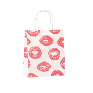 小号纸袋子化妆品纸袋批发包邮护肤高档出口手提袋子纸提手z