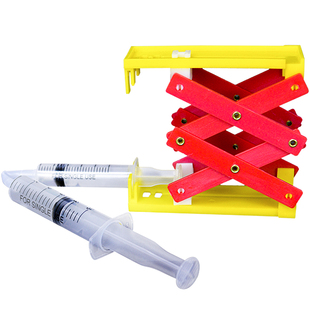 小学生科技小制作小实验材料包液压升降台四边形不稳定性手工教具