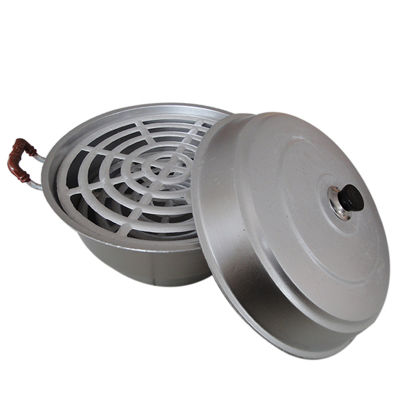 加厚生铝铸造双毕铝蒸锅铝桶锅36CM38CM40CM42CM44CM五种型号