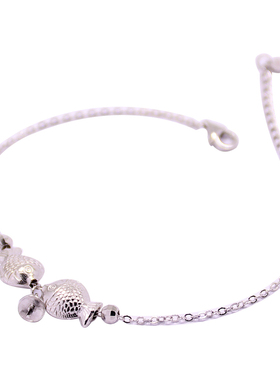 diy纯银手链蜜蜡镶嵌珍珠玉石