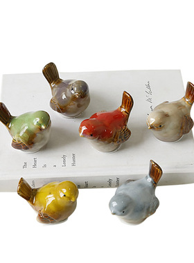 欧式风萌款小小鸟儿童房装饰品