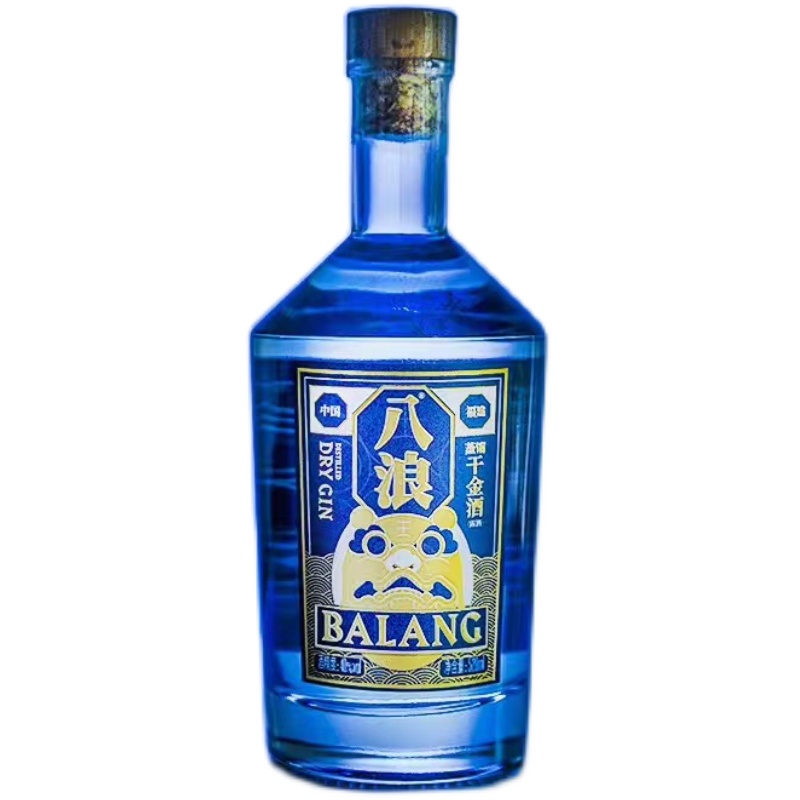 Balang Dry Gin八浪金酒520ml中国金酒鸡尾酒调配基酒正品行货