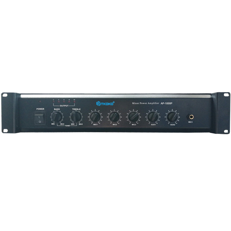 AP-1000P合并式定压功放腾高广播