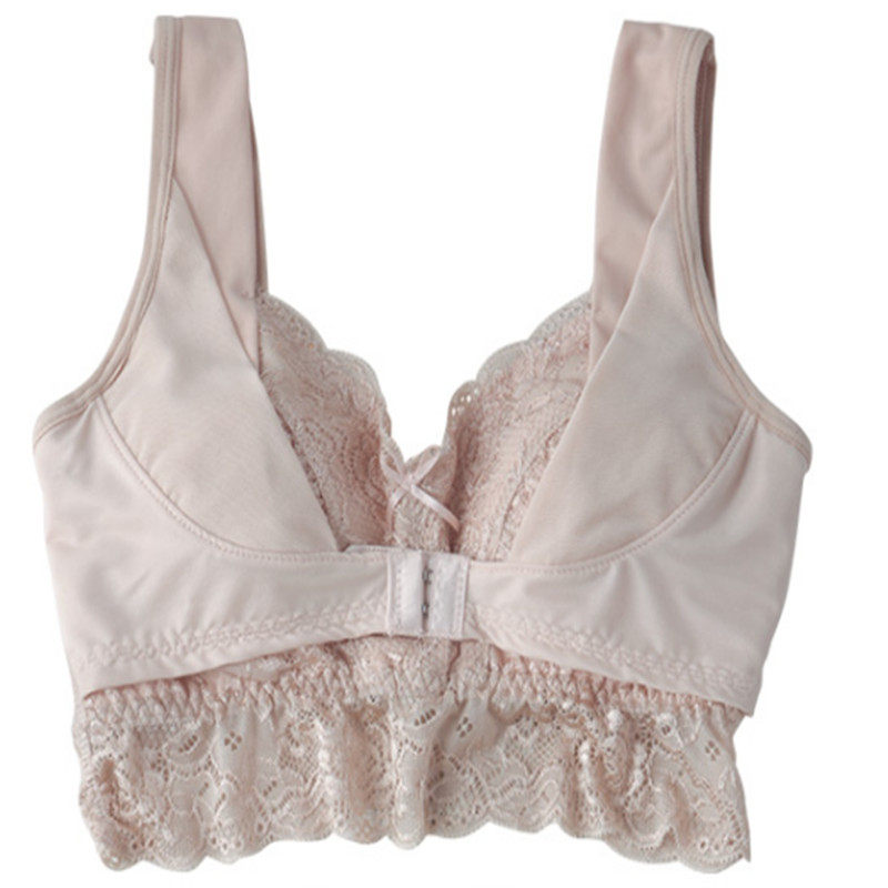 日本湘南美容外科！Angellir 内衣纯棉全棉质舒适聚拢薄文胸套装