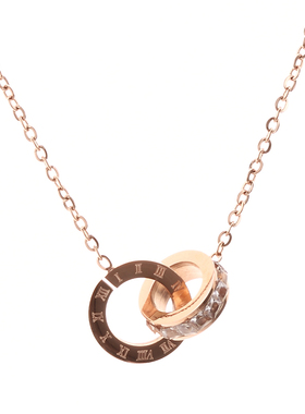 潮网红韩国欧美气质圈女森系项链