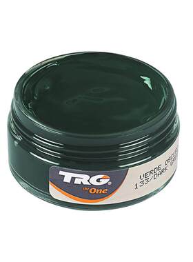 TRG进口墨绿深绿藏青色膏体鞋油