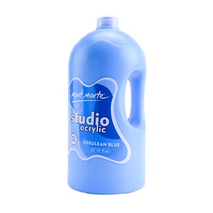 蒙玛特2l大桶装丙烯颜料墙绘室内丙烯画涂料蒙马特手绘墙体彩绘墙面涂鸦画墙颜料白色大瓶工具材料