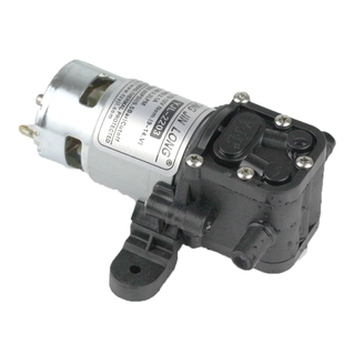 12V电动喷雾器配件 农用水泵电机 打药机 喷农药 隔膜智能泵包邮